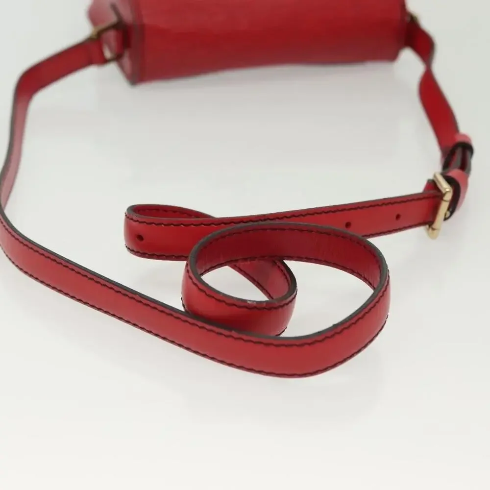 Louis Vuitton Epi Saint Cloud PM Shoulder Bag Red